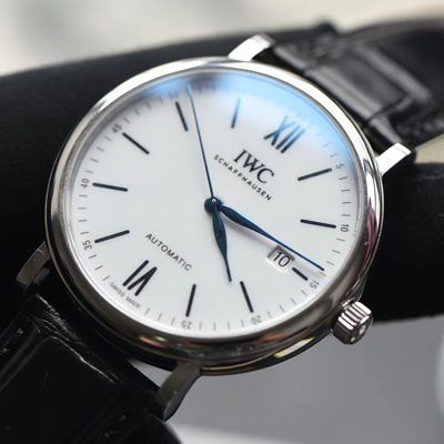 【V7 Factory  top 复刻 IWC 手表】 IWC 博泰菲诺150周年周年纪念高仿IW356519 wrist watch 