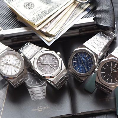 【FK Factory Audemars Piguet 复刻手表】Audemars Piguet 皇家橡树高仿系列15400ST.OO.1220ST.02，15400ST.OO.1220ST.04 wrist watch 