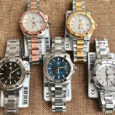 【渠道原单】 TAG Heuer 竞潜系列WAY1112.BA0910，WAY1120.BB0930，WAY1150.BD0911 wrist watch 