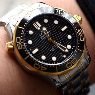 【VS Factory OMEGA复刻表】OMEGA新 Seamaster 300M间黄金系列210.20.42.20.01.002 wrist watch 