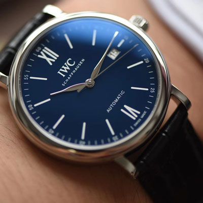 【 Video analysis V7 Factory IWC复刻表】 IWC 表柏涛菲诺高仿IW356512 wrist watch 