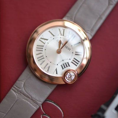 【台湾 Factory 复刻高仿女表】 Cartier  BALLON BLANC DE  Cartier 系列WGBL0005 wrist watch 