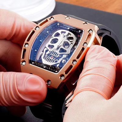 【 Video analysis EUR Factory Richard Mille仿表价格 top 复刻高仿】俄罗斯紫金版 RICHARD MILLE 至尊鬼王RM052