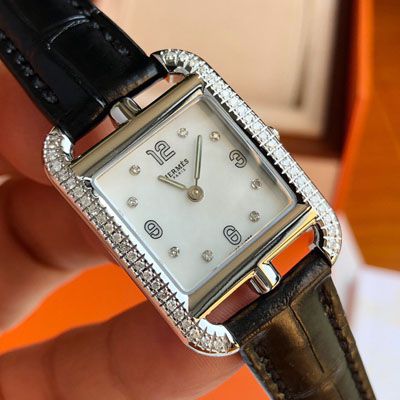 【高端 copy customized 真钻女表】爱马仕CAPE COD系列W044221WW00 wrist watch 