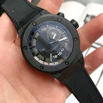 【渠道原单】菲拉格慕Ferragamo F-80系列碳素纤维男士 wrist watch 