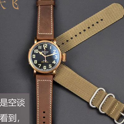 【XF Factory Zenith青铜大飞复刻高仿手表】真力时飞行员系列29.2430.679/21.C753 wrist watch 