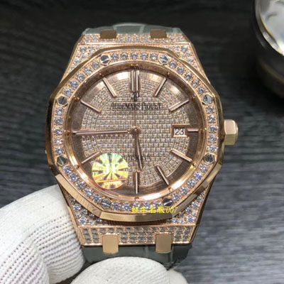 【 Video analysis JF Factory Audemars Piguet复刻高仿手表】Audemars Piguet 皇家橡树系列15402OR.ZZ.D003CR.01 wrist watch 