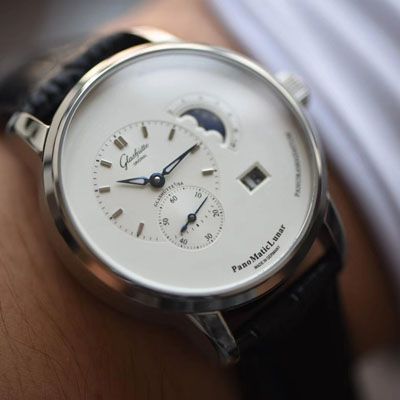 【TZ Factory Glashütte Original复刻高仿表】glashuette original原创偏心系列1-90-02-42-32-05 wrist watch 