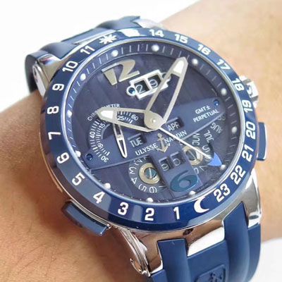 【 Video analysis TWA Factory Ulysse Nardin复刻高仿表】 Ulysse Nardin 表复杂功能系列320-00/BQ wrist watch 