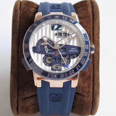 【Ulysse Nardin复刻高仿手表】TWA Factory  Ulysse Nardin 复杂功能系列326-00-3 wrist watch 