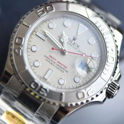 【 Video analysis N Factory Rolex复刻高仿手表】904钢 Rolex  Yacht-Master YM型系列116622-78760 银盘 wrist watch 