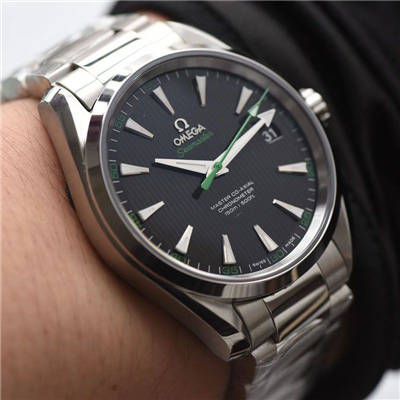 【 Video analysis VS Factory OMEGA Seamaster 150】OMEGA Seamaster 复刻高仿231.10.42.21.01.004 wrist watch 