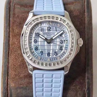 【PPF Factory ​ Nautilus 市​面最佳副​本】 PATEK PHILIPPE  Nautilus 复刻高仿5072G-001女士 wrist watch 