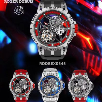 JB Factory Roger DubuisExcalibur Spidr（王者系列） top 复刻高仿RDDBEX0545，RDDBEX0546，RDDBEX0479 Tourbillon  wrist watch 