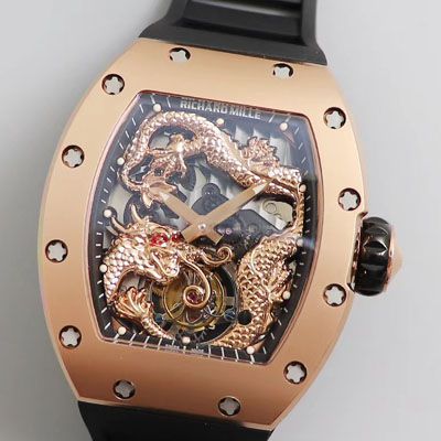 【TW Factory 复刻手表】RICHARD MILLE RICHARD MILLE 男士系列RM 057腕成龙盘​龙陀飞​轮​腕​表