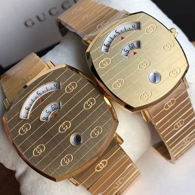 【渠道原单】original Gucci,‌古驰‌新款 Grip‌系列 wrist watch YA157403，YA157401手表