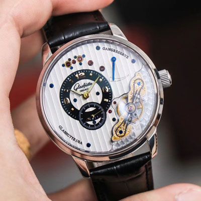 【TZ Factory 超A高仿手表】glashuette original原创偏心系列1-91-02-02-02-30 wrist watch 