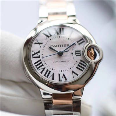 【评测视频V6 Factory 女士 top 复刻高仿蓝气球哪里买】 Cartier  蓝气球系列W6920098 wrist watch 