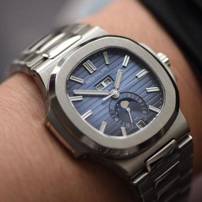 【GR Factory 官网复刻高仿 Nautilus 手表】 PATEK PHILIPPE 运动优雅系列5726/1A-014 wrist watch 