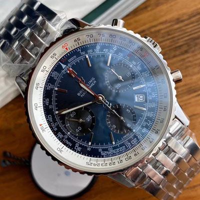 【渠道原单百年经典！】 Breitling 航空计时1B01计时 wrist watch 43系列AB0121211C1A1 wrist watch 