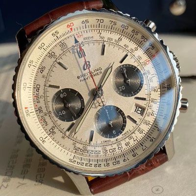 【渠道原单百年经典！】 Breitling 航空计时1B01计时 wrist watch 43系列AB0121211G1P1 wrist watch 