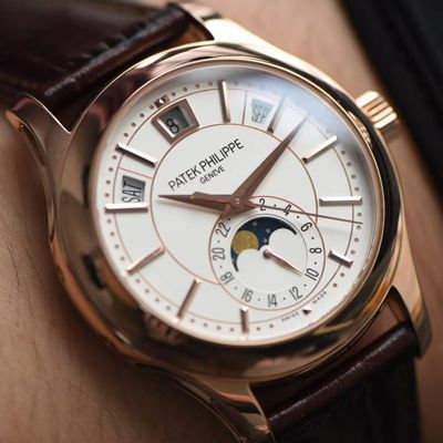 GR Factory  top 复刻高仿表 PATEK PHILIPPE 复杂功能时计系列5205R-001 wrist watch 