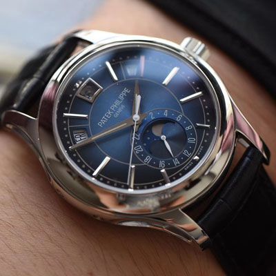  Video analysis GR Factory  PATEK PHILIPPE 复刻手表西装暴徒月相5205R-001,5205R-010,5205G-010,5205G-013,5205G-001 wrist watch 