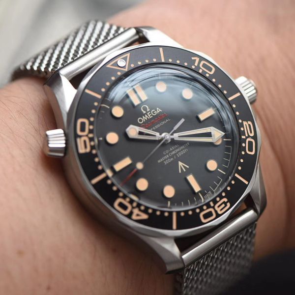 VS Factory  top 复刻OMEGA詹姆斯‎‌‎‎‌·邦德007无暇赴死 Seamaster 210.90.42.20.01.001 wrist watch 