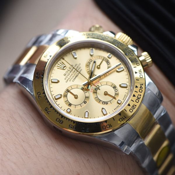 【 Video analysis NOOB Factory 最新超级4130】 Rolex  Cosmograph Daytona  Ditongna 一比一复刻高仿m116503-0003 wrist watch 