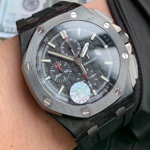  Video analysis JF Factory  top 复刻APAudemars Piguet  Royal Oak Offshore 高仿26400AU.OO.A002CA.01 wrist watch 