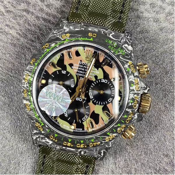 WWF Factory 官网新品发布 Rolex 最新DIW团队改装 carbon fiber  Ditongna  wrist watch 