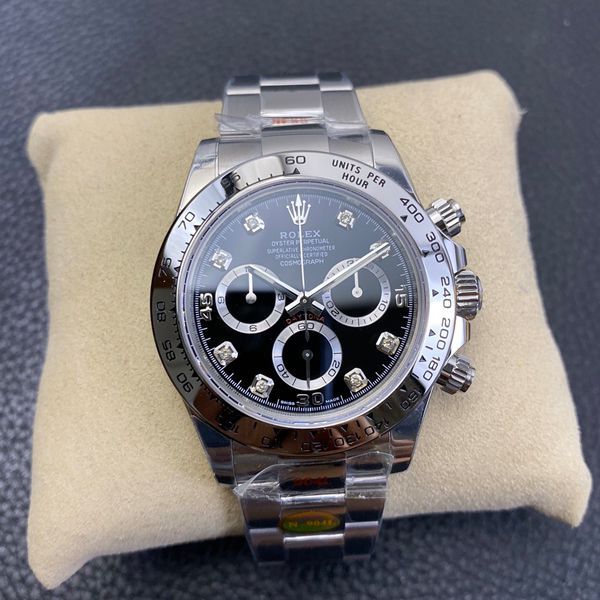 NOOB Factory 超A高仿手表 Rolex  Cosmograph Daytona  Ditongna 系列m116509-0055 黑盘 wrist watch 