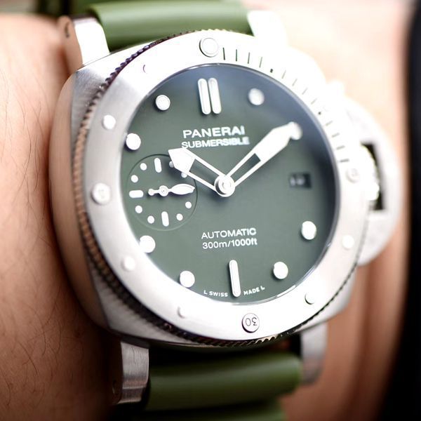 【 Video analysis  Best 的 top 复刻手表网站】VS Factory Panerai 高仿SUBMERSIBLE 潜行PAM01055 wrist watch 