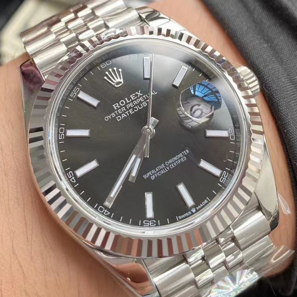 AR Factory 超A高仿手表41 Datejust  Rolex   Datejust m126334-0018 wrist watch 