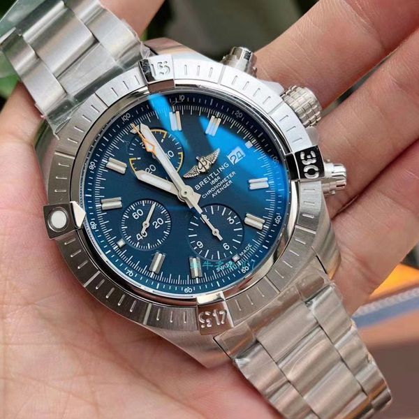 渠道原单 Breitling 复仇者计时 wrist watch 45系列A13317101C1A1 wrist watch 