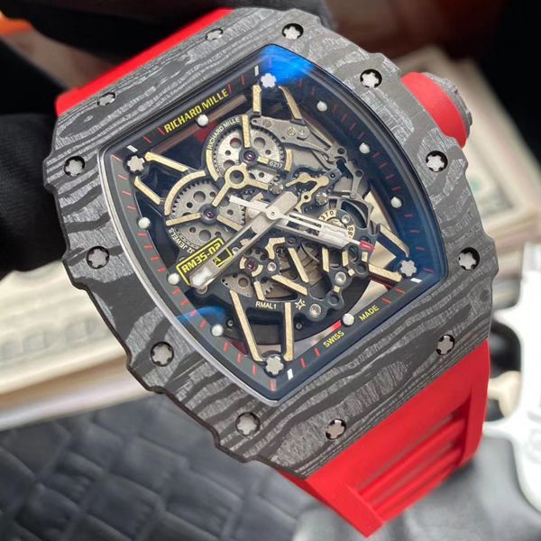 ZF Factory 超A高仿手表RICHARD MILLE Richard Miller 男士系列RM 35-02 wrist watch 