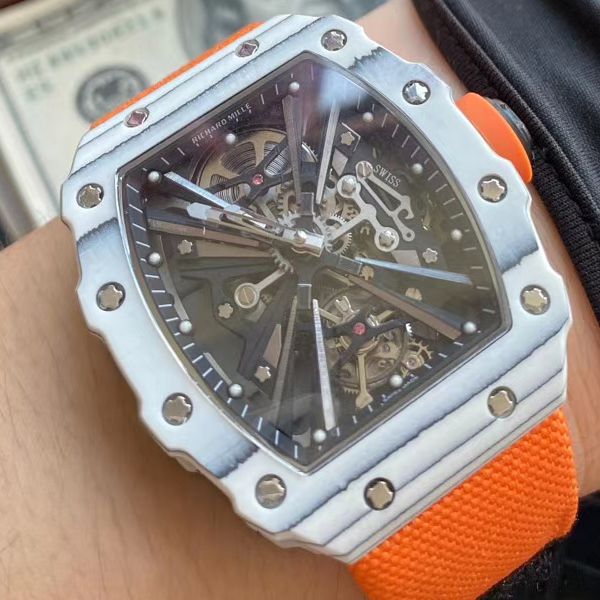 客定改装RICHARD MILLE RICHARD MILLE 复刻高仿RM 12-01限量 Tourbillon  wrist watch 