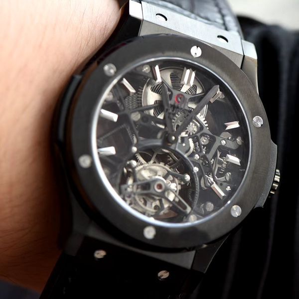 JB Factory  hublot 高仿 Tourbillon 手表经典融合系列505.CM.0140.LR wrist watch 