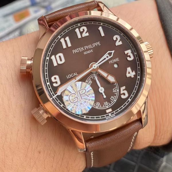 GR Factory PP复刻手表 PATEK PHILIPPE 高仿复杂功能时计系列5524R-001 wrist watch 