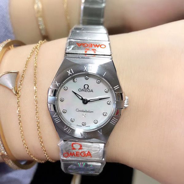 GF Factory  top 复刻高仿第五代OMEGA Constellation 女表131.10.25.60.55.001 wrist watch 