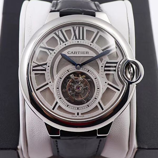 BBR Factory  Cartier  高精仿手表蓝气球 Tourbillon 系列W6920021 wrist watch 