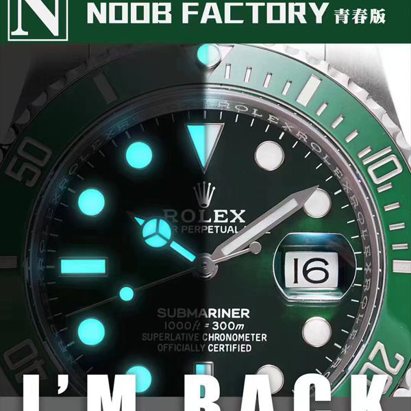 【 Video analysis 】N Factory 青春版 Rolex  Submariner 手表