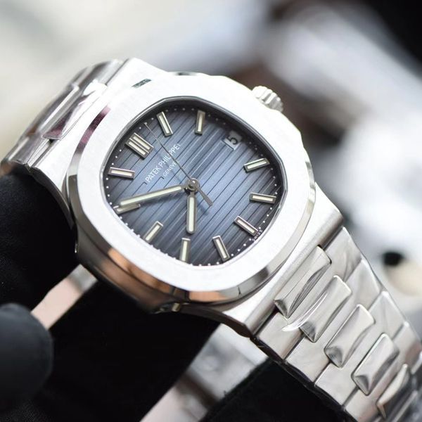 PPF Factory V4版本【 Video analysis 】 PATEK PHILIPPE 复刻高仿 Nautilus 灰蓝5711/1A-010手表