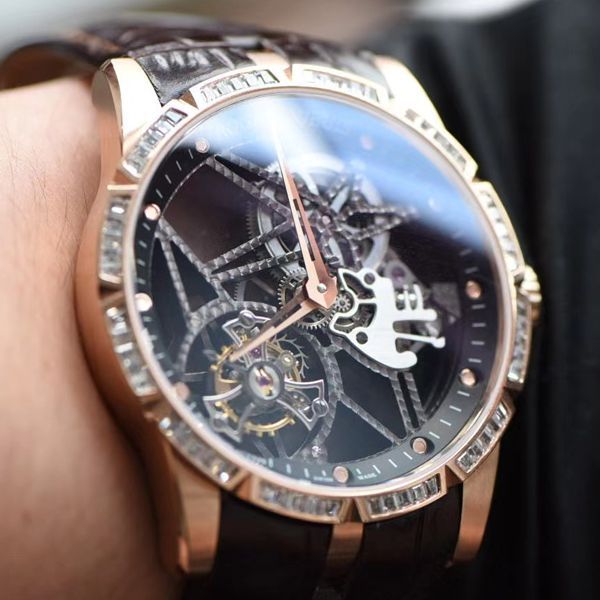 BBR Factory V3Roger Dubuis王者系列 top 复刻高仿 Tourbillon 手表RDDBEX0404 wrist watch 