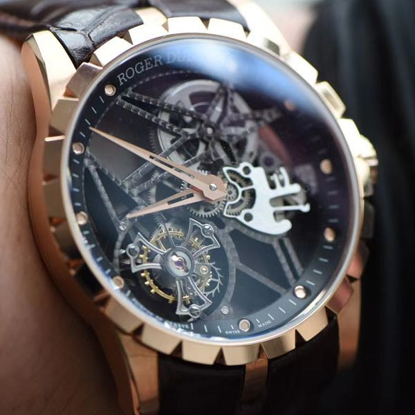 BBR Factory 最新V3版超A高仿Roger Dubuis全镂空 Tourbillon RDDBEX0392手表