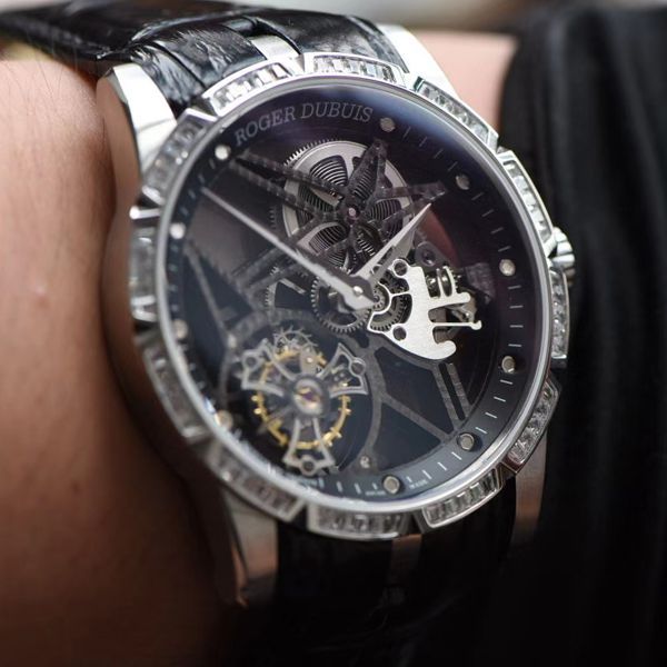 bbr Factory 复刻手表最新V3+升级版本（升级小勾）Roger Dubuis镂空 Tourbillon 手表价格