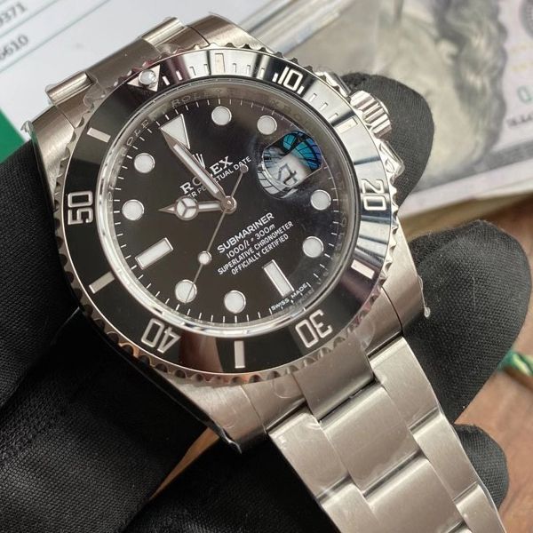 VS Factory 1比1复刻手表ROLEX Rolex  Submariner 3135 Movement  top 复刻高仿116610LN-97200手表