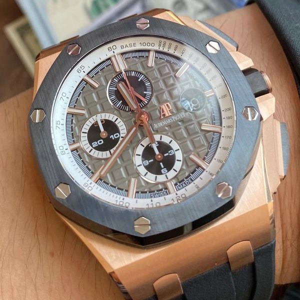 【 Video analysis 】JF Factory Audemars Piguet  Royal Oak Offshore 1比1复刻高仿手表26416RO.OO.A002CA.01 wrist watch 