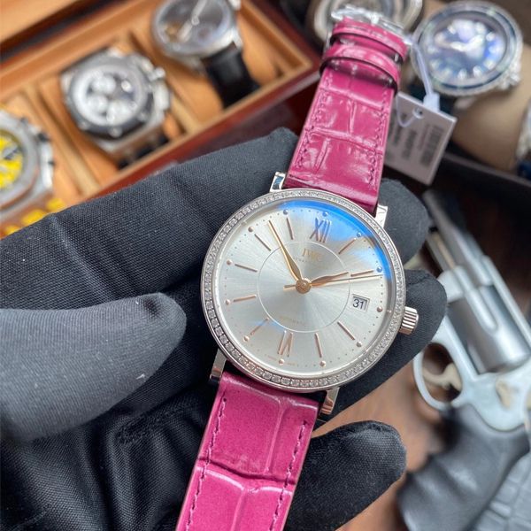 V7 Factory  IWC 柏涛菲诺女装1比1复刻高仿手表IW458112 wrist watch 