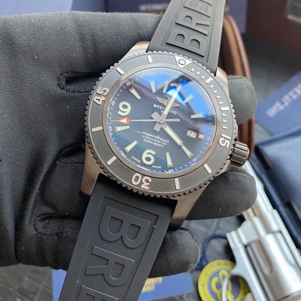 【渠道原单】 Breitling 超级海洋系列M17368B71B1S2（针扣） wrist watch 